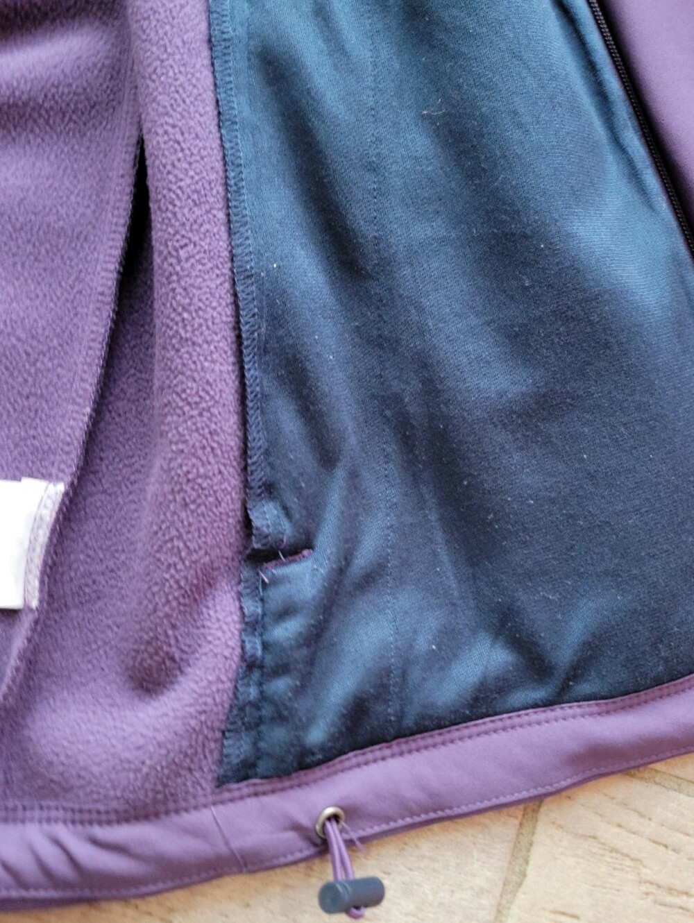 Columbia Women's Purple Softshell Jacket - Picture 8 of 10